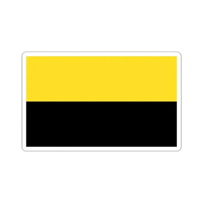 Bandera de Naranjo Costa Rica (Costa Rica) STICKER Vinyl Kiss-Cut Decal 3 Inch White - The Sticker Space