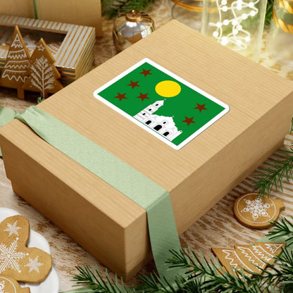 Bandera de Nata (Panama) STICKER Vinyl Kiss-Cut Decal - The Sticker Space