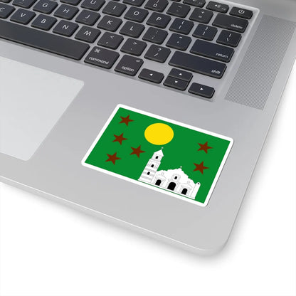 Bandera de Nata (Panama) STICKER Vinyl Kiss-Cut Decal - The Sticker Space