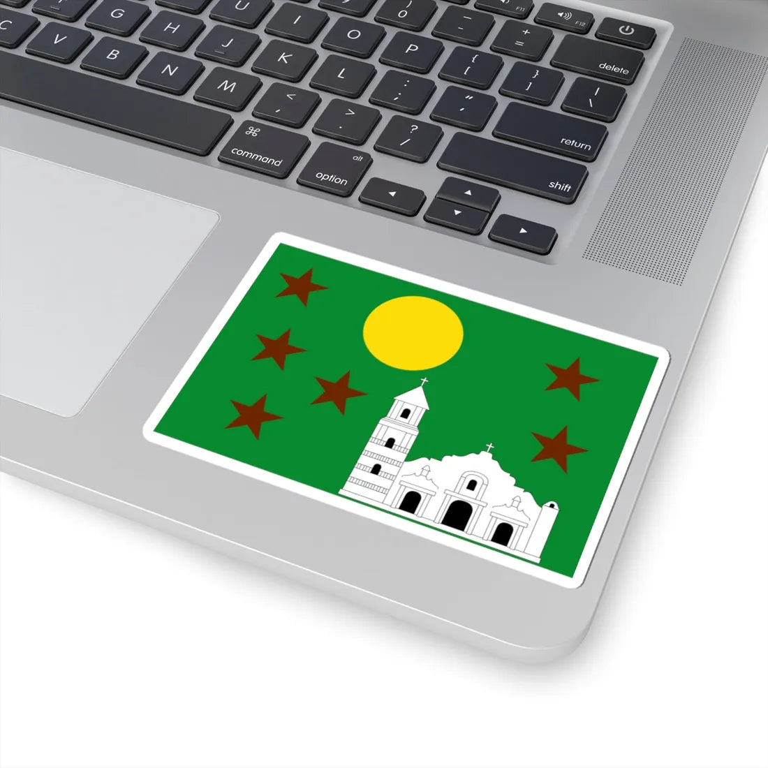 Bandera de Nata (Panama) STICKER Vinyl Kiss-Cut Decal - The Sticker Space