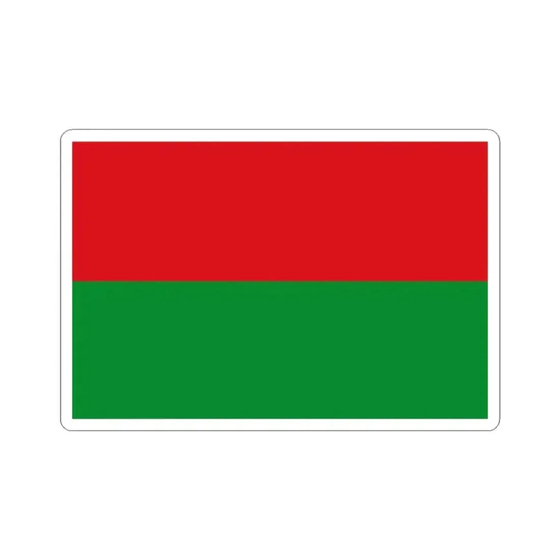 Bandera de Nicoya (Costa Rica) STICKER Vinyl Kiss-Cut Decal 3 Inch White - The Sticker Space