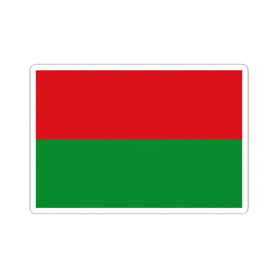 Bandera de Nicoya (Costa Rica) STICKER Vinyl Kiss-Cut Decal 4 Inch White - The Sticker Space