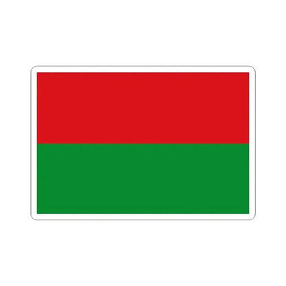 Bandera de Nicoya (Costa Rica) STICKER Vinyl Kiss-Cut Decal 4 Inch White - The Sticker Space