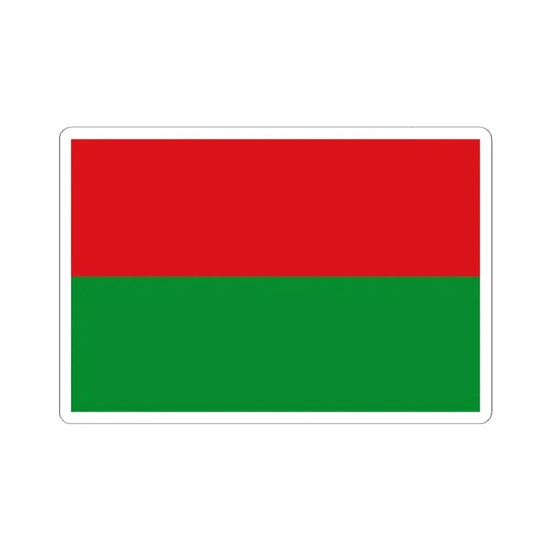 Bandera de Nicoya (Costa Rica) STICKER Vinyl Kiss-Cut Decal 6 Inch White - The Sticker Space