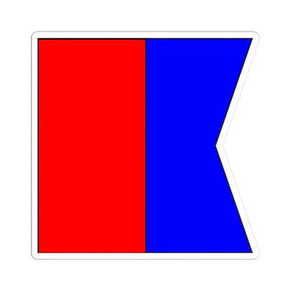 Bandera de Nuevitas 1845 (Cuba) STICKER Vinyl Kiss-Cut Decal 3 Inch White - The Sticker Space