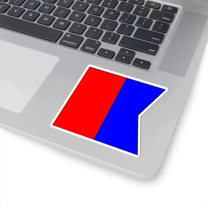 Bandera de Nuevitas 1845 (Cuba) STICKER Vinyl Kiss-Cut Decal - The Sticker Space