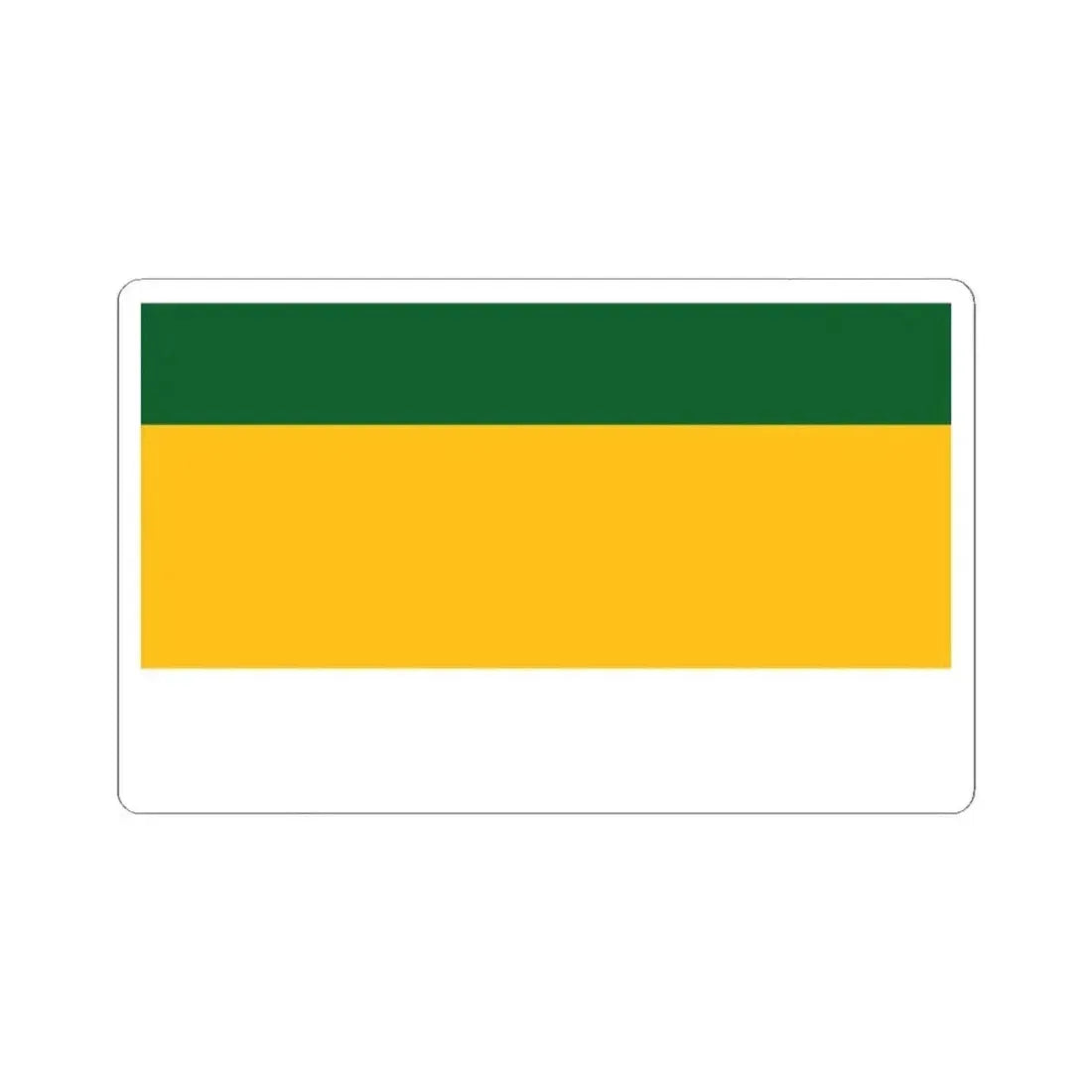 Bandera de Orotina Costa Rica (Costa Rica) STICKER Vinyl Kiss-Cut Decal 2 Inch White - The Sticker Space