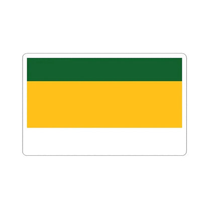 Bandera de Orotina Costa Rica (Costa Rica) STICKER Vinyl Kiss-Cut Decal 3 Inch White - The Sticker Space