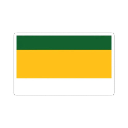 Bandera de Orotina Costa Rica (Costa Rica) STICKER Vinyl Kiss-Cut Decal 4 Inch White - The Sticker Space