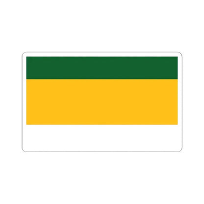 Bandera de Orotina Costa Rica (Costa Rica) STICKER Vinyl Kiss-Cut Decal 6 Inch White - The Sticker Space