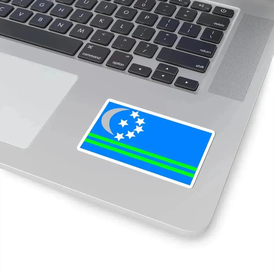 Bandera de Osa (Costa Rica) STICKER Vinyl Kiss-Cut Decal - The Sticker Space