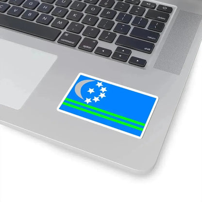 Bandera de Osa (Costa Rica) STICKER Vinyl Kiss-Cut Decal - The Sticker Space