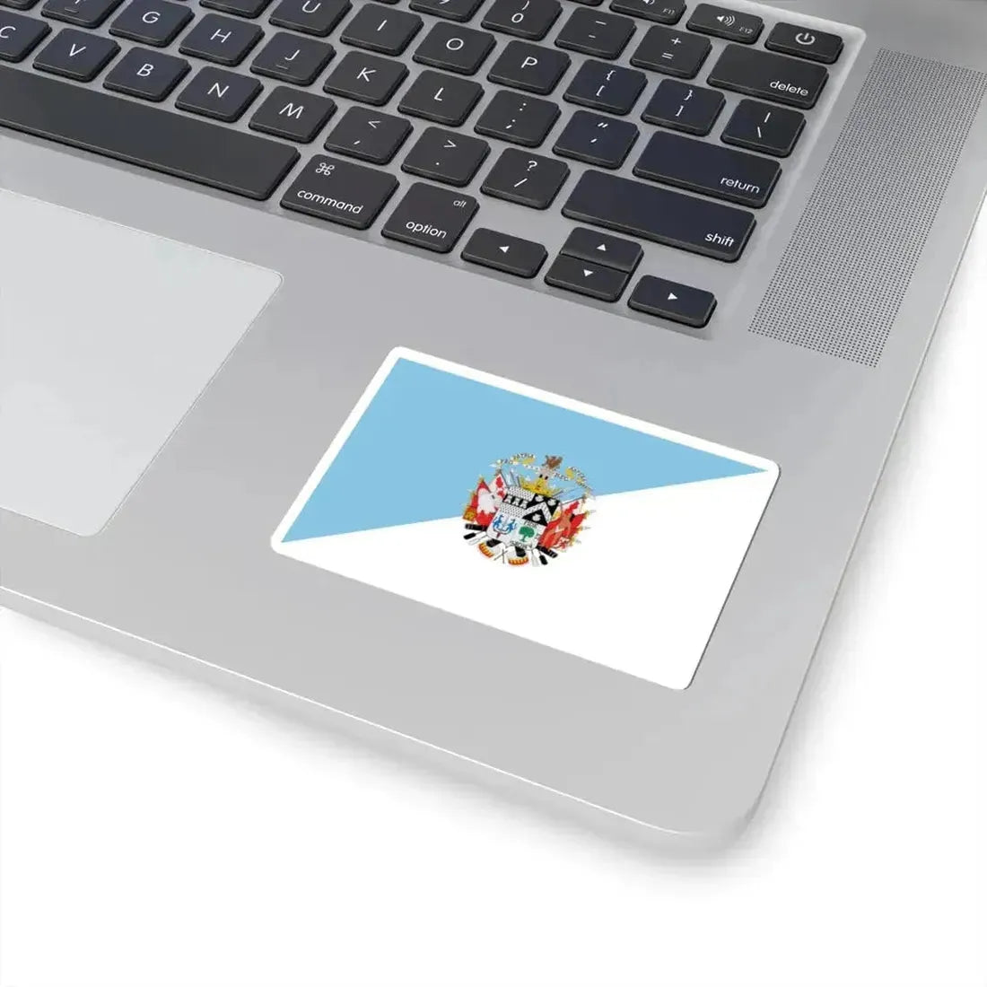 Bandera de Osorno (Chile) STICKER Vinyl Kiss-Cut Decal - The Sticker Space