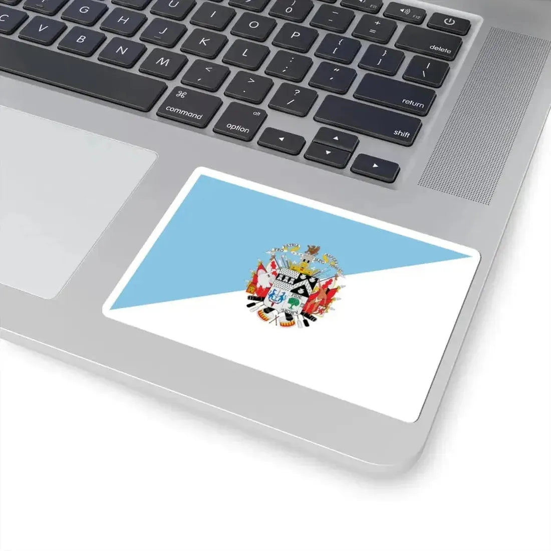 Bandera de Osorno (Chile) STICKER Vinyl Kiss-Cut Decal - The Sticker Space