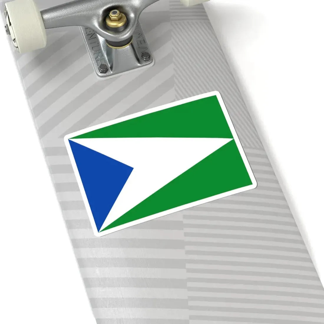 Bandera de Oxapampa (Peru) STICKER Vinyl Kiss-Cut Decal - The Sticker Space