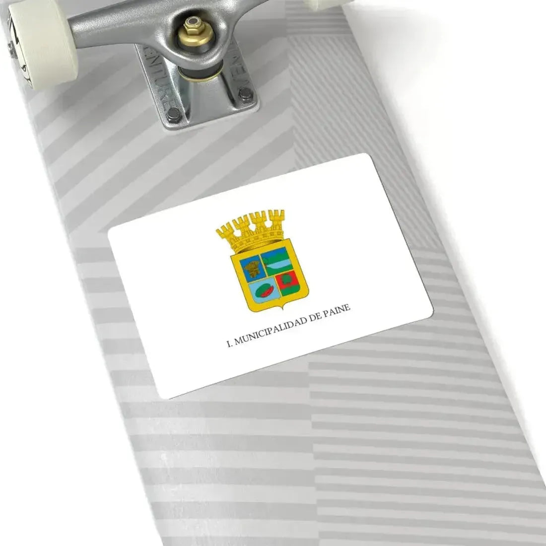 Bandera de Paine (Chile) STICKER Vinyl Kiss-Cut Decal - The Sticker Space