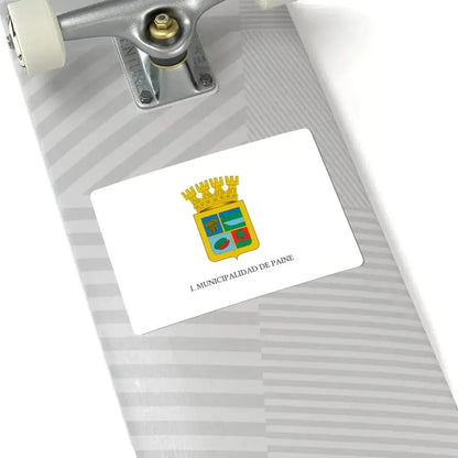 Bandera de Paine (Chile) STICKER Vinyl Kiss-Cut Decal - The Sticker Space