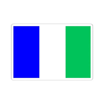 Bandera de Palena (Chile) STICKER Vinyl Kiss-Cut Decal 6 Inch White - The Sticker Space