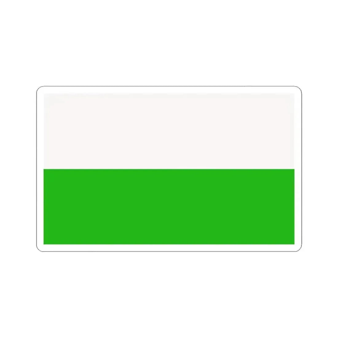 Bandera de Pando (Bolivia) STICKER Vinyl Kiss-Cut Decal 3 Inch White - The Sticker Space