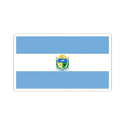 Bandera de Parera La Pampa (Argentina) STICKER Vinyl Kiss-Cut Decal 2 Inch White - The Sticker Space