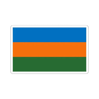 Bandera de Parrita Costa Rica (Costa Rica) STICKER Vinyl Kiss-Cut Decal 4 Inch White - The Sticker Space