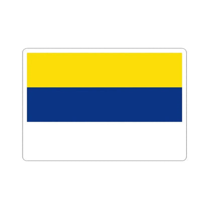 Bandera de Peumo (Chile) STICKER Vinyl Kiss-Cut Decal 3 Inch White - The Sticker Space