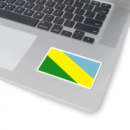 Bandera de Pimampiro (Ecuador) STICKER Vinyl Kiss-Cut Decal - The Sticker Space