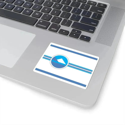 Bandera de Puerto Varas (Chile) STICKER Vinyl Kiss-Cut Decal - The Sticker Space