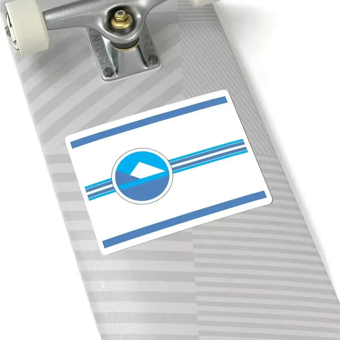 Bandera de Puerto Varas (Chile) STICKER Vinyl Kiss-Cut Decal - The Sticker Space