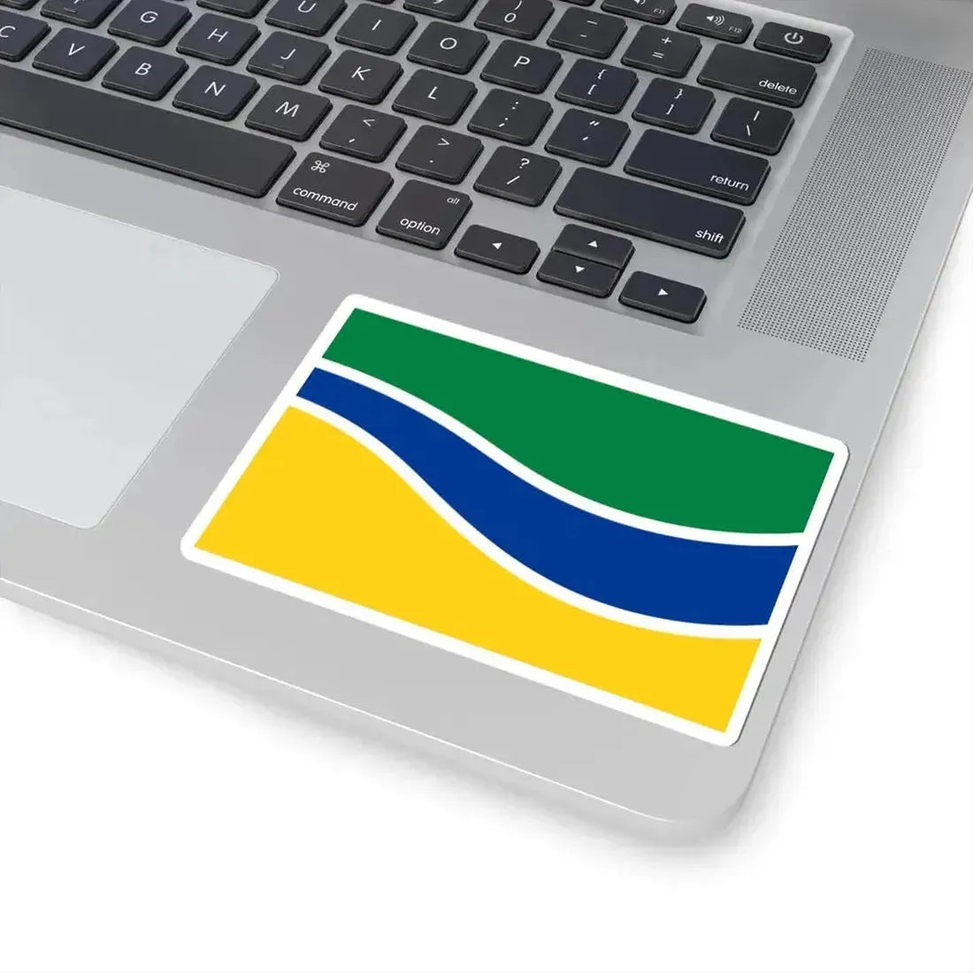 Bandera de Puyo (Ecuador) STICKER Vinyl Kiss-Cut Decal - The Sticker Space