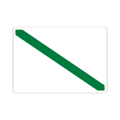 Bandera de Quevedo (Ecuador) STICKER Vinyl Kiss-Cut Decal 2 Inch White - The Sticker Space