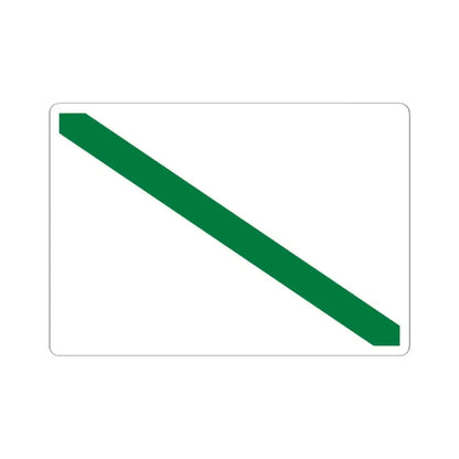 Bandera de Quevedo (Ecuador) STICKER Vinyl Kiss-Cut Decal 3 Inch White - The Sticker Space