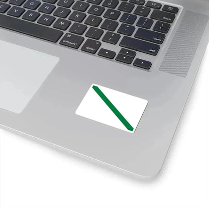 Bandera de Quevedo (Ecuador) STICKER Vinyl Kiss-Cut Decal - The Sticker Space