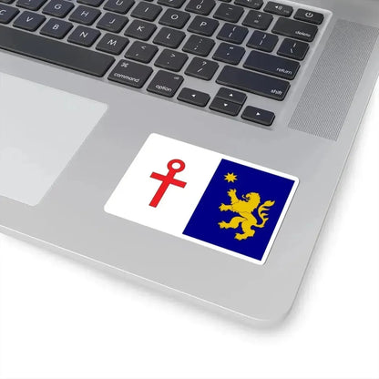 Bandera de Quirihue (Chile) STICKER Vinyl Kiss-Cut Decal - The Sticker Space