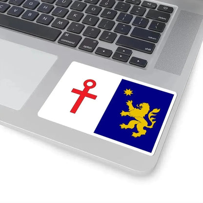 Bandera de Quirihue (Chile) STICKER Vinyl Kiss-Cut Decal - The Sticker Space