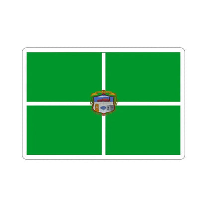 Bandera de Ranchuelo, Cuba STICKER Vinyl Die-Cut Decal 4 Inch - The Sticker Space