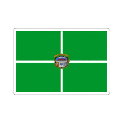 Bandera de Ranchuelo, Cuba STICKER Vinyl Die-Cut Decal 4 Inch - The Sticker Space