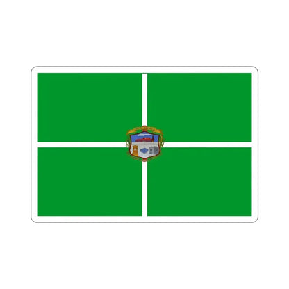 Bandera de Ranchuelo, Cuba STICKER Vinyl Die-Cut Decal 5 Inch - The Sticker Space