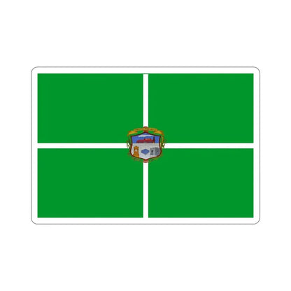 Bandera de Ranchuelo, Cuba STICKER Vinyl Die-Cut Decal 5 Inch - The Sticker Space