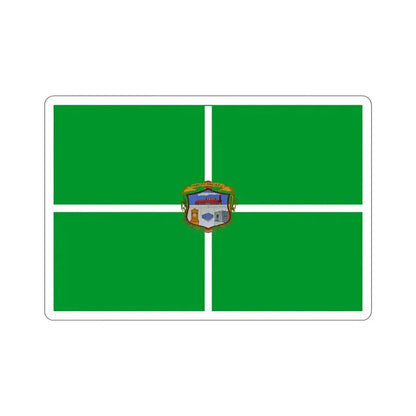 Bandera de Ranchuelo, Cuba STICKER Vinyl Die-Cut Decal 6 Inch - The Sticker Space