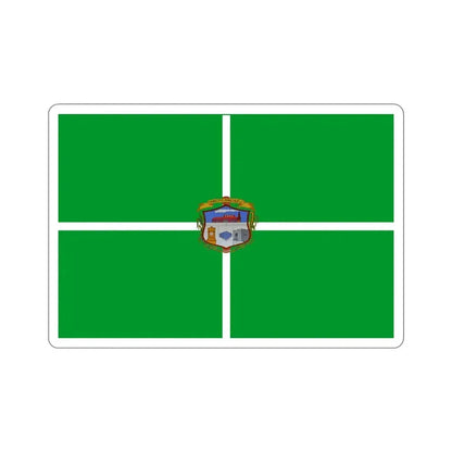 Bandera de Ranchuelo, Cuba STICKER Vinyl Die-Cut Decal 6 Inch - The Sticker Space