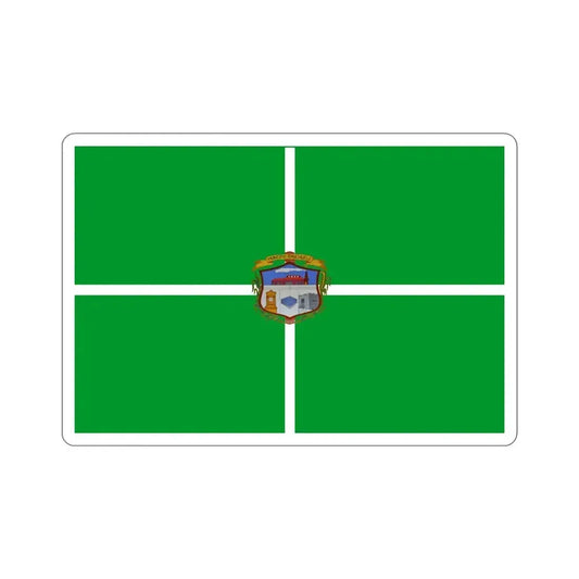 Bandera de Ranchuelo, Cuba STICKER Vinyl Die-Cut Decal 6 Inch - The Sticker Space