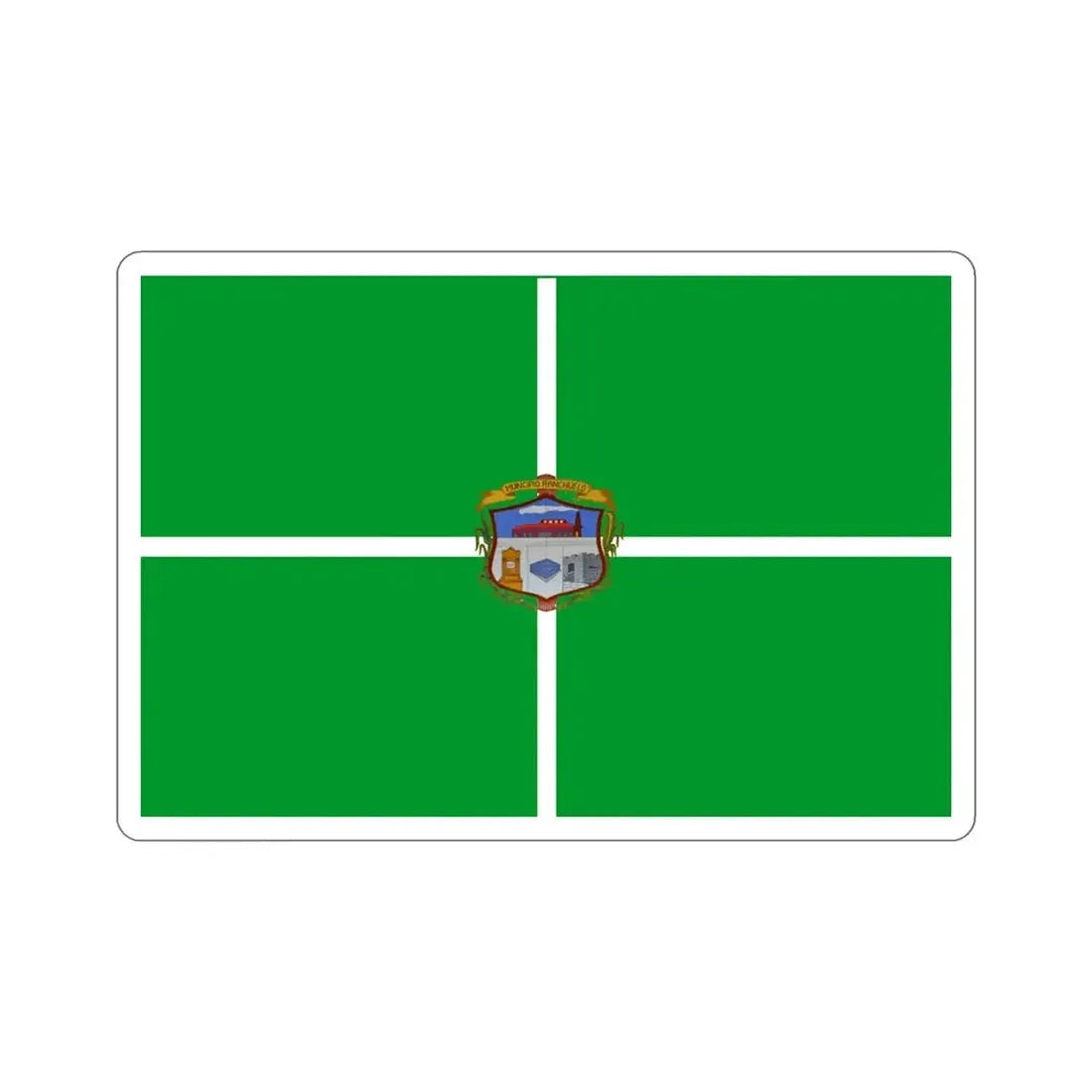 Bandera de Ranchuelo, Cuba STICKER Vinyl Die-Cut Decal - The Sticker Space