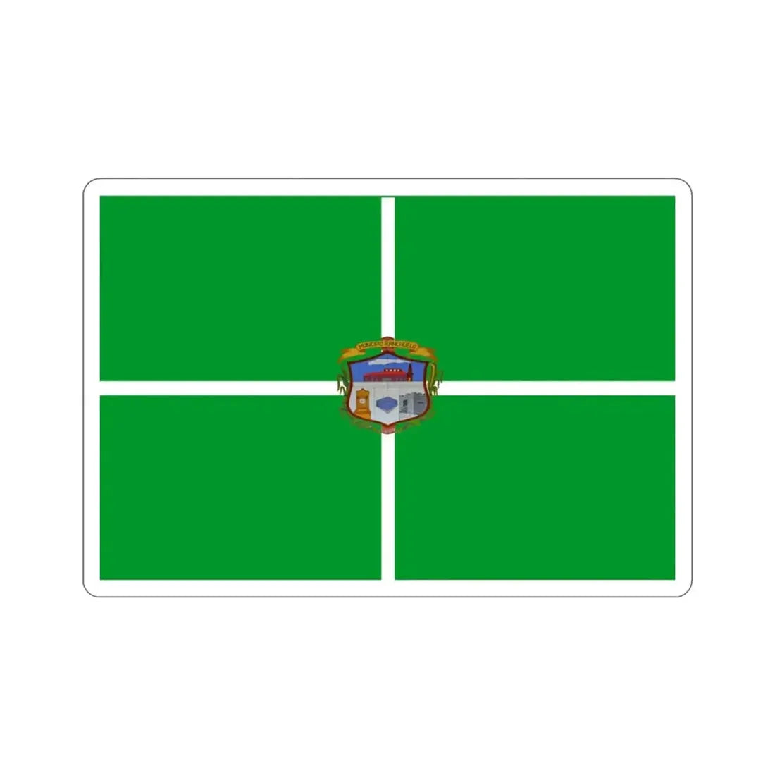 Bandera de Ranchuelo, Cuba STICKER Vinyl Die-Cut Decal - The Sticker Space