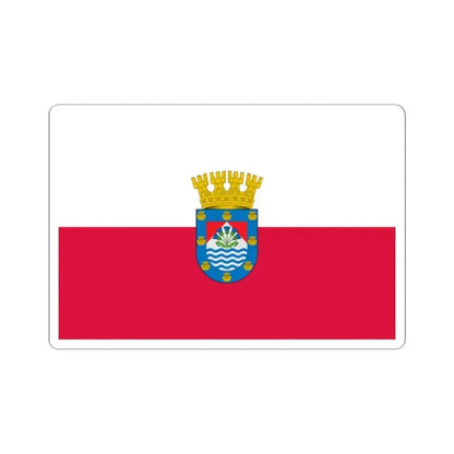 Bandera de Renca (Chile) STICKER Vinyl Kiss-Cut Decal 2 Inch White - The Sticker Space