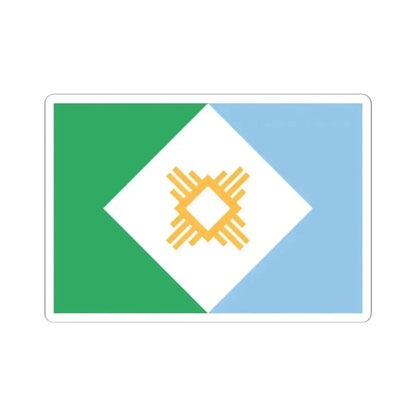 Bandera de Resistencia (Argentina) STICKER Vinyl Kiss-Cut Decal 2 Inch White - The Sticker Space