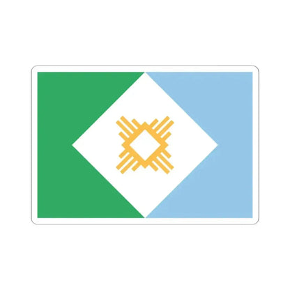 Bandera de Resistencia (Argentina) STICKER Vinyl Kiss-Cut Decal 4 Inch White - The Sticker Space