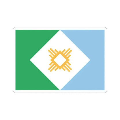 Bandera de Resistencia (Argentina) STICKER Vinyl Kiss-Cut Decal 6 Inch White - The Sticker Space