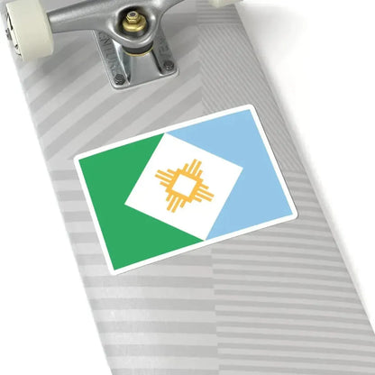 Bandera de Resistencia (Argentina) STICKER Vinyl Kiss-Cut Decal - The Sticker Space