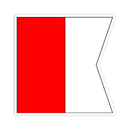 Bandera de Sagua la Grande 1885 (Cuba) STICKER Vinyl Kiss-Cut Decal 6 Inch White - The Sticker Space